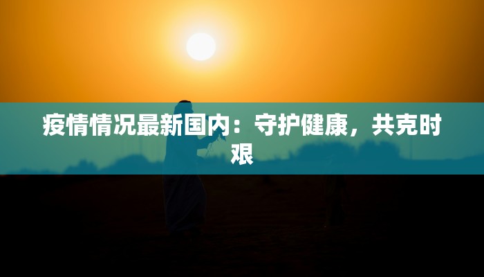 疫情情况最新国内：守护健康，共克时艰