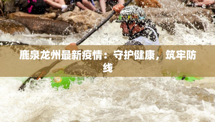 鹿泉龙州最新疫情：守护健康，筑牢防线