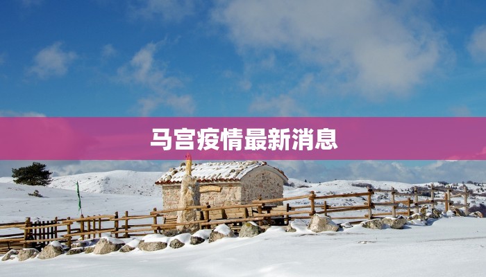 马宫疫情最新消息