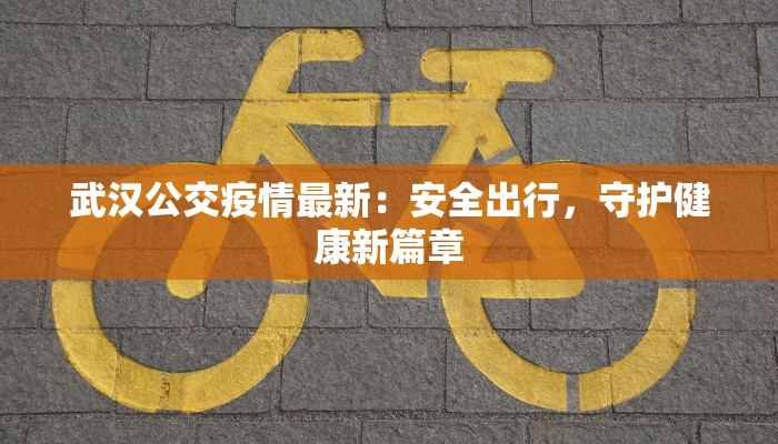 武汉公交疫情最新：安全出行，守护健康新篇章