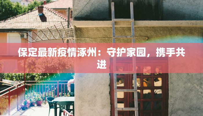 保定最新疫情涿州：守护家园，携手共进