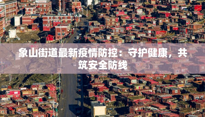 象山街道最新疫情防控：守护健康，共筑安全防线