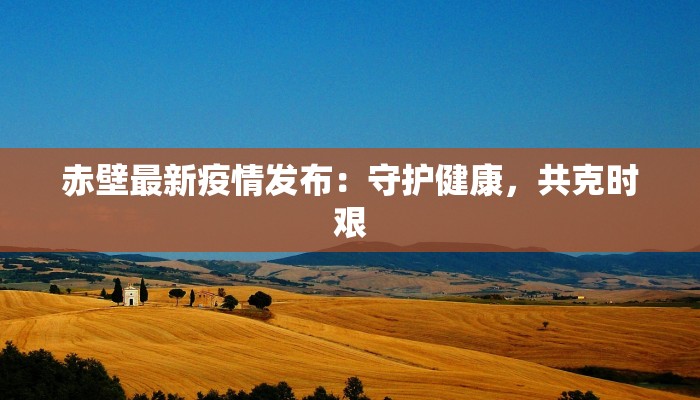 赤壁最新疫情发布：守护健康，共克时艰