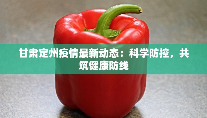 甘肃定州疫情最新动态：科学防控，共筑健康防线