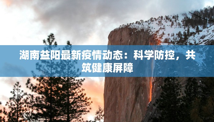 湖南益阳最新疫情动态：科学防控，共筑健康屏障