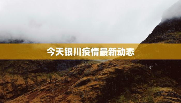 今天银川疫情最新动态