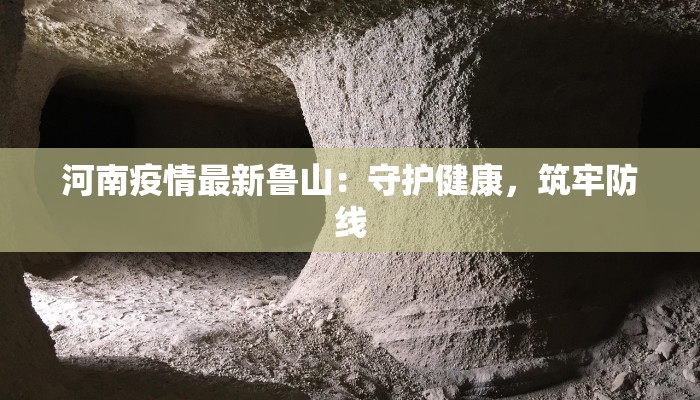 河南疫情最新鲁山：守护健康，筑牢防线