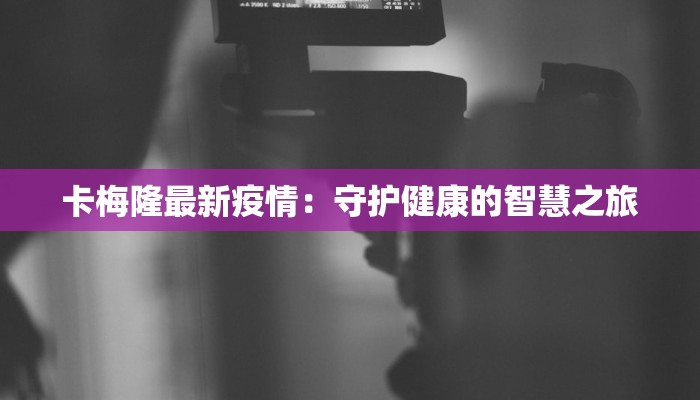 卡梅隆最新疫情：守护健康的智慧之旅