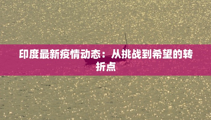 印度最新疫情动态：从挑战到希望的转折点