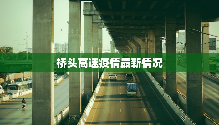 桥头高速疫情最新情况