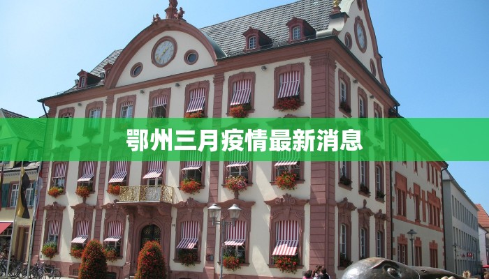 鄂州三月疫情最新消息