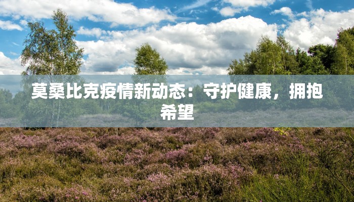 莫桑比克疫情新动态：守护健康，拥抱希望