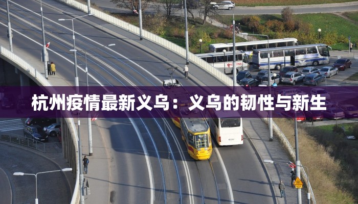 杭州疫情最新义乌：义乌的韧性与新生