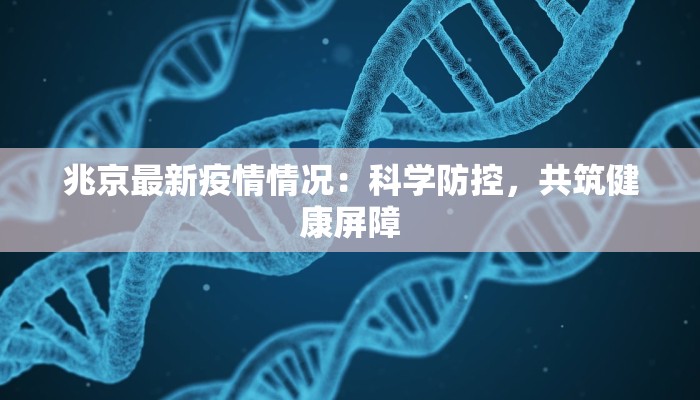 兆京最新疫情情况：科学防控，共筑健康屏障