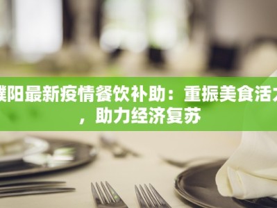濮阳最新疫情餐饮补助：重振美食活力，助力经济复苏