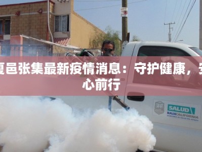 夏邑张集最新疫情消息：守护健康，安心前行