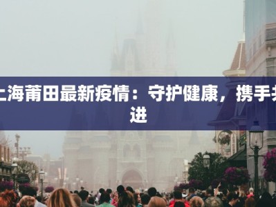 上海莆田最新疫情：守护健康，携手共进