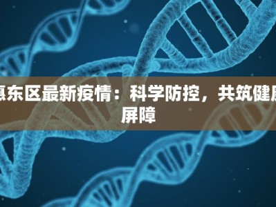 惠东区最新疫情：科学防控，共筑健康屏障