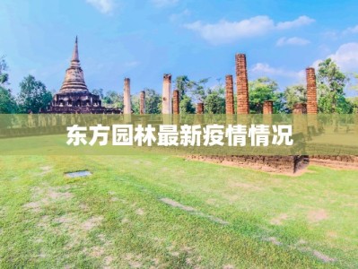 东方园林最新疫情情况