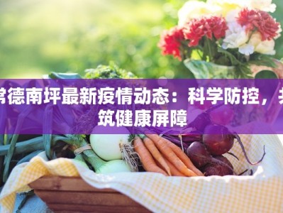 常德南坪最新疫情动态：科学防控，共筑健康屏障