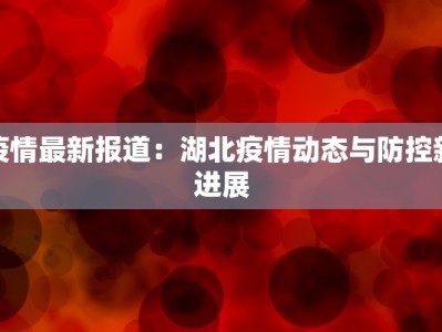 疫情最新报道：湖北疫情动态与防控新进展