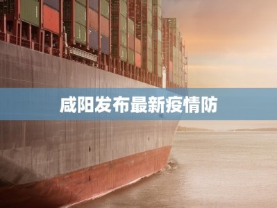 咸阳发布最新疫情防