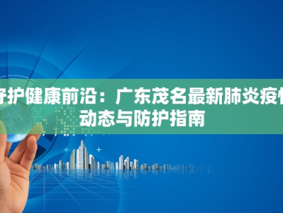 守护健康前沿：广东茂名最新肺炎疫情动态与防护指南