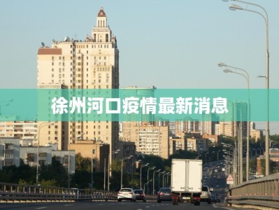 徐州河口疫情最新消息