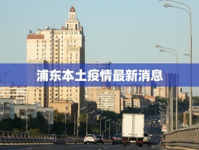 浦东本土疫情最新消息