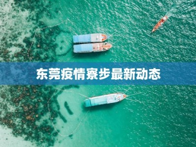 东莞疫情寮步最新动态