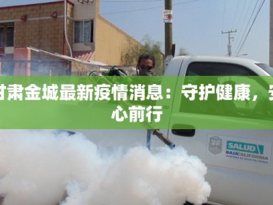 甘肃金城最新疫情消息：守护健康，安心前行