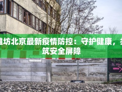 潍坊北京最新疫情防控：守护健康，共筑安全屏障