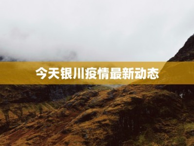 今天银川疫情最新动态
