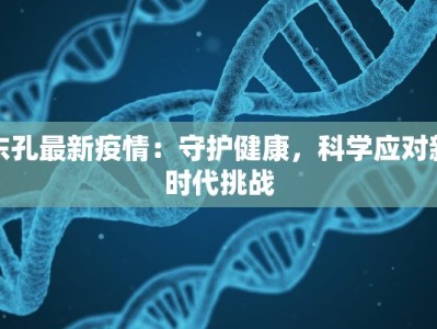 东孔最新疫情：守护健康，科学应对新时代挑战