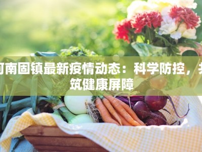 河南固镇最新疫情动态：科学防控，共筑健康屏障