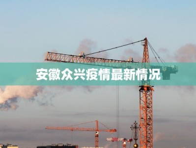 安徽众兴疫情最新情况