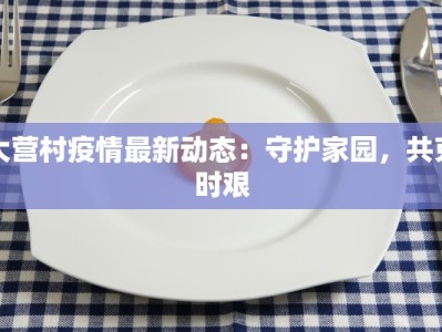 大营村疫情最新动态：守护家园，共克时艰