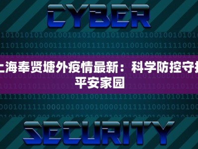 上海奉贤塘外疫情最新：科学防控守护平安家园