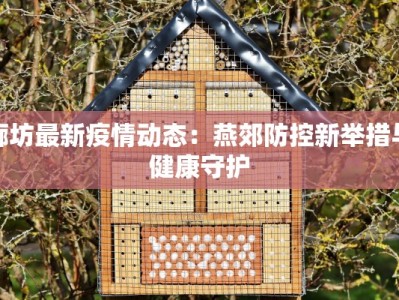 廊坊最新疫情动态：燕郊防控新举措与健康守护