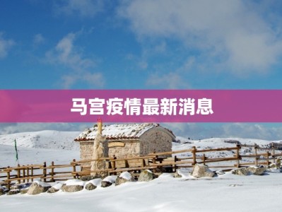 马宫疫情最新消息