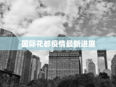 国际花都疫情最新进展