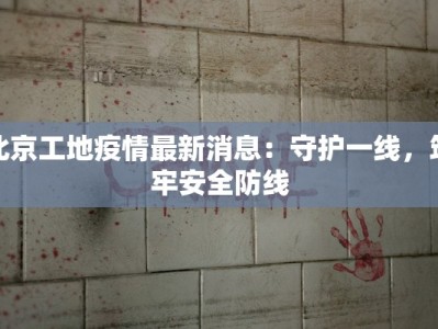北京工地疫情最新消息：守护一线，筑牢安全防线