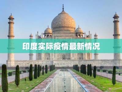 印度实际疫情最新情况