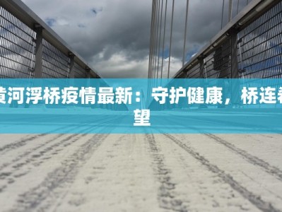 黄河浮桥疫情最新：守护健康，桥连希望