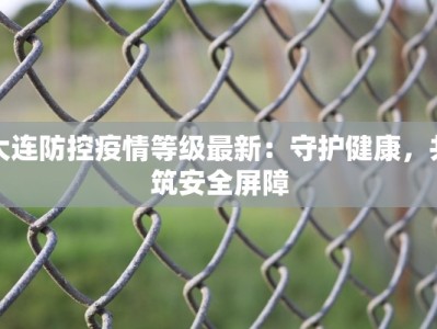 大连防控疫情等级最新：守护健康，共筑安全屏障