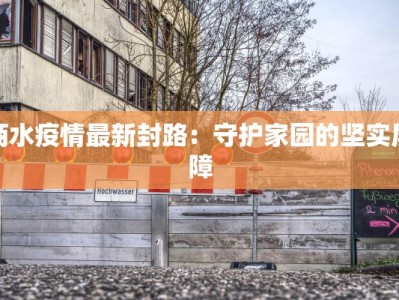商水疫情最新封路：守护家园的坚实屏障