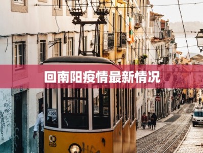 回南阳疫情最新情况