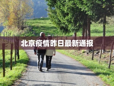 北京疫情昨日最新通报