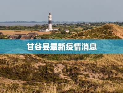 甘谷县最新疫情消息