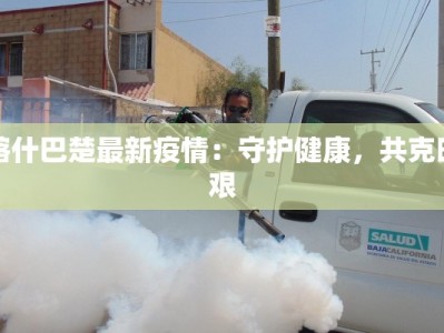 喀什巴楚最新疫情：守护健康，共克时艰
